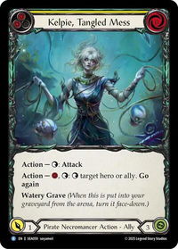 Kelpie, Tangled Mess - High Seas #SEA059 - Rare Flesh and Blood Trading Card