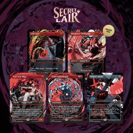 Secret Lair Drop: vroooOOOMMMMMM! - Raised Foil Edition trading card from Secret Lair Drop Series Secret Lair Drop: vroooOOOMMMMMM! - Raised Foil Edition - Secret Lair Drop Series Magic: The Gathering trading card