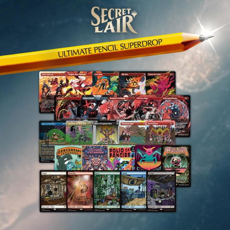 Secret Lair Drop: The Ultimate Pencil - Non-Foil Bundle - Secret Lair Drop Series Magic: The Gathering trading card