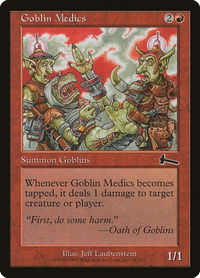 Goblin Medics - Urza's Legacy (ULG) #79 - Common Magic: The Gathering Trading Card