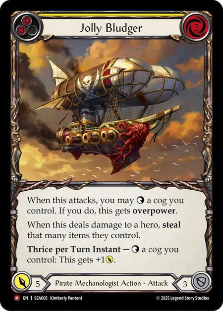 Jolly Bludger - High Seas Flesh and Blood trading card