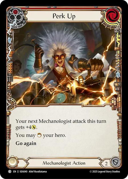 Perk Up - High Seas Flesh and Blood trading card