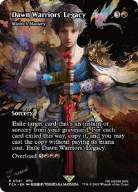 Dawn Warriors' Legacy - Mizzix's Mastery (Showcase) - FINAL FANTASY: Through the Ages (FCA) #41 - Rare Magic: The Gathering Trading Card