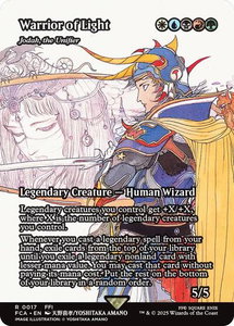 Warrior of Light - Jodah, the Unifier (Showcase) - FINAL FANTASY: Through the Ages (FCA) #17 - Rare Magic: The Gathering Trading Card