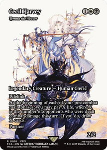 Cecil Harvey - Tymna the Weaver (Showcase) - FINAL FANTASY: Through the Ages (FCA) #18 - Rare Magic: The Gathering Trading Card