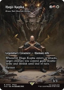 Hugo Kupka - Bruse Tarl, Boorish Herder (Showcase) - FINAL FANTASY: Through the Ages (FCA) #50 - Rare Magic: The Gathering Trading Card