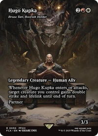 Hugo Kupka - Bruse Tarl, Boorish Herder (Showcase) - FINAL FANTASY: Through the Ages (FCA) #50 - Rare Magic: The Gathering Trading Card