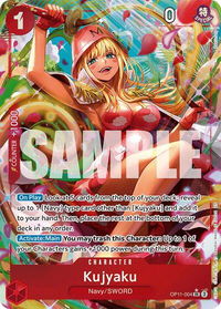 Kujyaku (Alternate Art) - A Fist of Divine Speed (OP11) #OP11-004 - Super Rare One Piece Trading Card