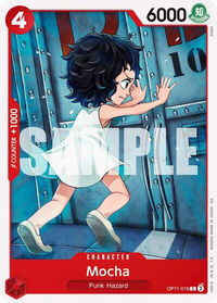 Mocha - A Fist of Divine Speed (OP11) #OP11-015 - Common One Piece Trading Card