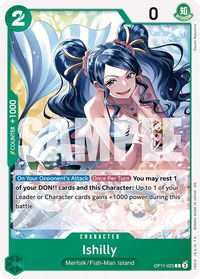 Ishilly - A Fist of Divine Speed (OP11) #OP11-025 - Common One Piece Trading Card