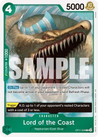 Lord of the Coast - A Fist of Divine Speed (OP11) #OP11-028 - Rare One Piece Trading Card
