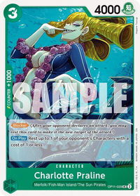 Charlotte Praline - A Fist of Divine Speed (OP11) #OP11-029 - Uncommon One Piece Trading Card