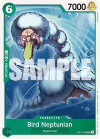 Bird Neptunian - A Fist of Divine Speed (OP11) #OP11-033 - Uncommon One Piece Trading Card