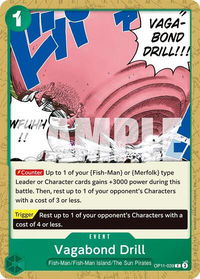 Vagabond Drill - A Fist of Divine Speed (OP11) #OP11-039 - Common One Piece Trading Card