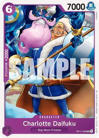 Charlotte Daifuku - A Fist of Divine Speed (OP11) #OP11-068 - Uncommon One Piece Trading Card