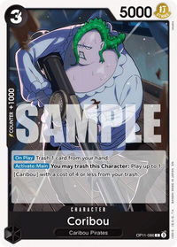 Coribou - A Fist of Divine Speed (OP11) #OP11-086 - Common One Piece Trading Card