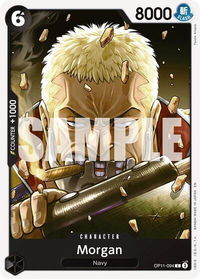 Morgan - A Fist of Divine Speed (OP11) #OP11-094 - Common One Piece Trading Card