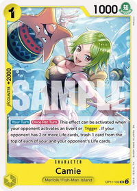 Camie - A Fist of Divine Speed (OP11) #OP11-102 - Uncommon One Piece Trading Card