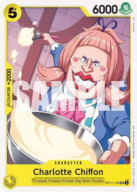Charlotte Chiffon - A Fist of Divine Speed (OP11) #OP11-105 - Uncommon One Piece Trading Card