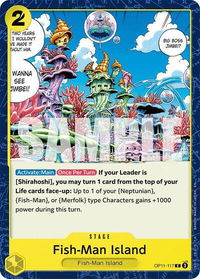 Fish-Man Island - A Fist of Divine Speed (OP11) #OP11-117 - Common One Piece Trading Card