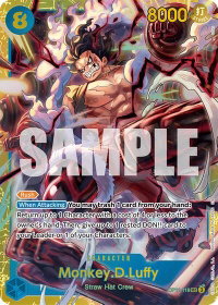 Monkey.D.Luffy (118) - A Fist of Divine Speed (OP11) #OP11-118 - Secret Rare One Piece Trading Card