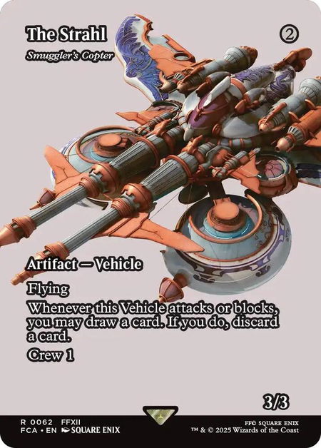 The Strahl - Smuggler's Copter (Showcase) - FINAL FANTASY: Through the Ages Magic: The Gathering trading card