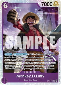 Monkey.D.Luffy (ST26-005) - Starter Deck 26: PURPLE/BLACK Monkey.D.Luffy (ST-26) #ST26-005 - Super Rare One Piece Trading Card