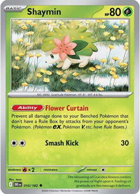 Shaymin - 010/182 - SV10: Destined Rivals (DRI) #010/182 - Uncommon Pokémon Trading Card