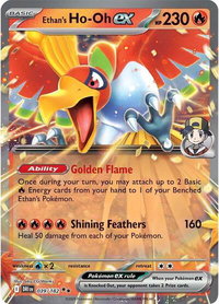 Ethan's Ho-Oh ex - 039/182 - SV10: Destined Rivals (DRI) #039/182 - Double Rare Pokémon Trading Card