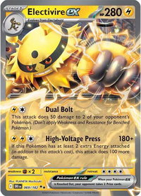 Electivire ex - 069/182 - SV10: Destined Rivals (DRI) #069/182 - Double Rare Pokémon Trading Card