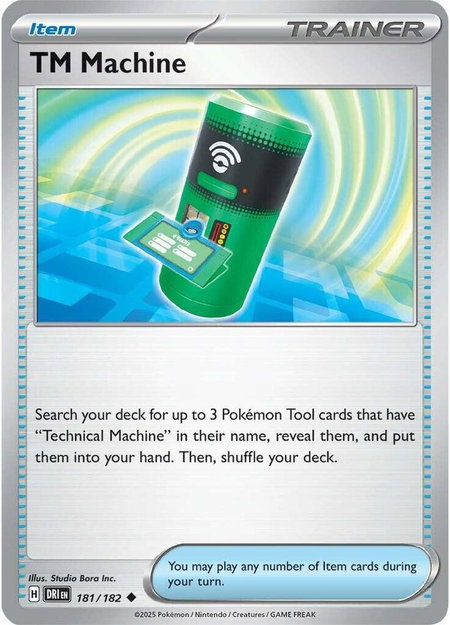 TM Machine - SV10: Destined Rivals Pokémon trading card