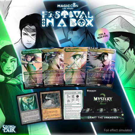 Secret Lair Drop: Festival in a Box Las Vegas 2025 Bundle trading card from Secret Lair Drop Series Secret Lair Drop: Festival in a Box Las Vegas 2025 Bundle - Secret Lair Drop Series Magic: The Gathering trading card