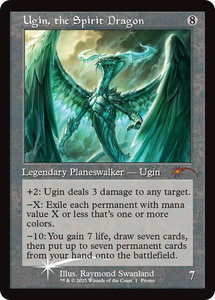 Ugin, the Spirit Dragon (Retro Frame) - MagicFest Cards (MFP) #1 - Promo Magic: The Gathering Trading Card