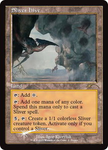 Sliver Hive (Retro Frame) - MagicFest Cards (MFP) #2 - Promo Magic: The Gathering Trading Card