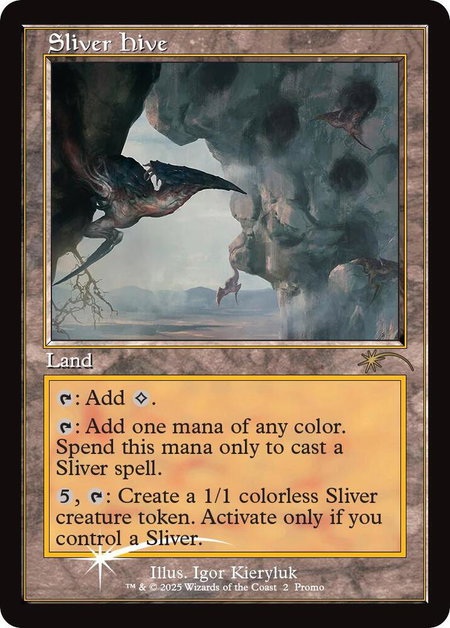 Sliver Hive (Retro Frame) - MagicFest Cards Magic: The Gathering trading card