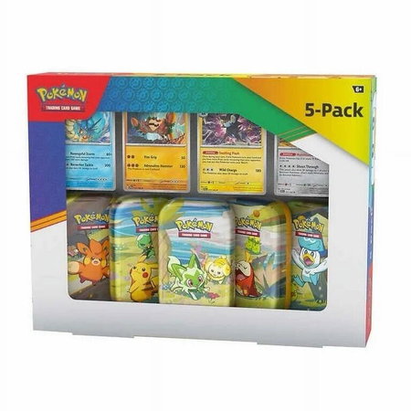 Paldea Friends Mini Tins 5-Pack - Miscellaneous Cards & Products Pokémon trading card
