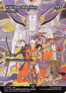 Wild Rose Rebellion - Counterspell (Showcase) - FINAL FANTASY: Through the Ages (FCA) #4 - Uncommon Magic: The Gathering Trading Card