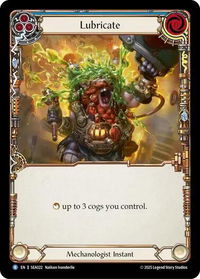 Lubricate - High Seas #SEA022 - Rare Flesh and Blood Trading Card