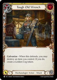 Tough Old Wrench (Yellow) - High Seas #SEA034 - Common Flesh and Blood Trading Card