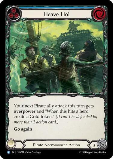 Heave Ho! - High Seas Flesh and Blood trading card