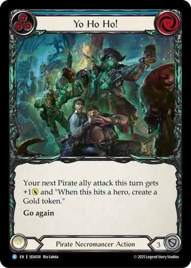 Yo Ho Ho! trading card from High Seas Yo Ho Ho! - High Seas Flesh and Blood trading card