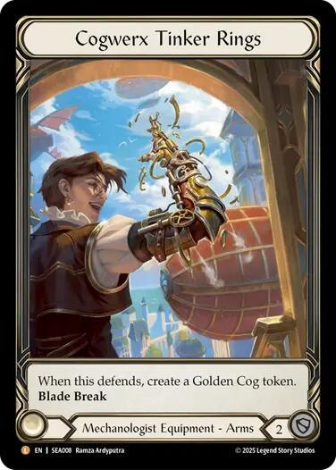 Cogwerx Tinker Rings (Treasure) - High Seas Flesh and Blood trading card