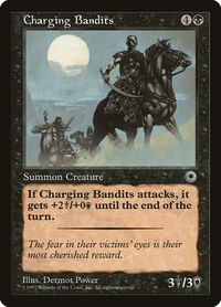 Charging Bandits - Portal (POR) #84 - Uncommon Magic: The Gathering Trading Card