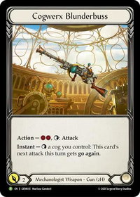 Cogwerx Blunderbuss - GEM Pack 2 (GEM) #GEM035 - Promo Flesh and Blood Trading Card