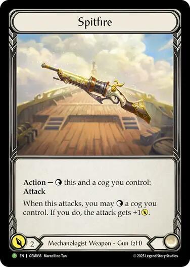 Spitfire - GEM Pack 2 Flesh and Blood trading card