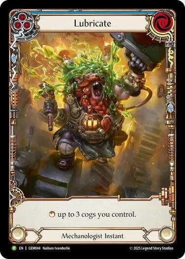 Lubricate - GEM Pack 2 Flesh and Blood trading card