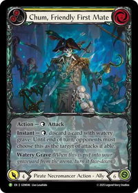 Chum, Friendly First Mate - GEM Pack 2 (GEM) #GEM046 - Promo Flesh and Blood Trading Card