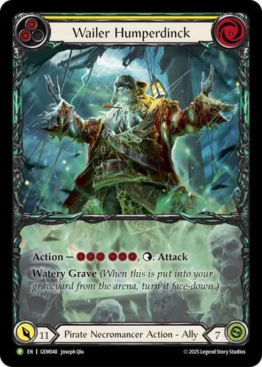 Wailer Humperdinck - GEM Pack 2 Flesh and Blood trading card