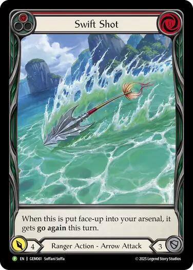 Swift Shot - GEM Pack 2 Flesh and Blood trading card