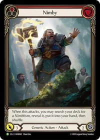 Nimby (Red) - GEM Pack 2 (GEM) #GEM062 - Promo Flesh and Blood Trading Card